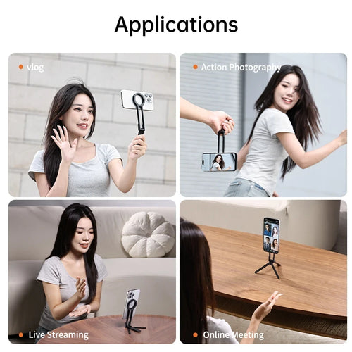 Magnetic Carabiner Phone Tripod